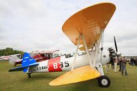 F-AZXN @ LFFQ - Boeing A75N1(PT17), Static display, La Ferté-Alais Airfield (LFFQ) Air show 2015 - by Yves-Q