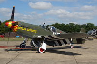 N515ZB @ EGSU - Parked at Duxford. - by Graham Reeve