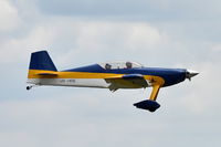 LN-HRB @ EGSU - Landing at Duxford. - by Graham Reeve