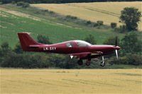 LN-SXY @ EGSU - Landing at Duxford. - by Graham Reeve
