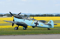 G-AWHM @ EGSU - Under tow at Duxford. - by Graham Reeve