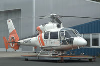 D-HNHC @ EDWE - Aérospatiale SA 365C-3 Dauphin 2 Air Ambulance at Emden airport, Germany - by Van Propeller