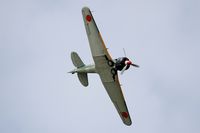 F-AZZM @ LFFQ - North American AT-6B Texan, On display, La Ferté-Alais airfield (LFFQ) Air show 2015 - by Yves-Q