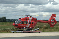 D-HTMM @ EDWE - Airbus H145 (aka Eurocopter EC145T2) at Emden airport, Germany