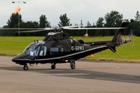 G-SPRI @ EGSH - Arriving at Norwich.