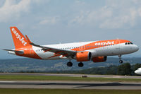 G-UZHZ @ EGGD - Landing RWY 09 - by DominicHall
