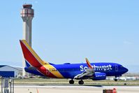 N932WN @ KBOI - Landing RWY 28L.