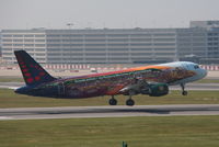 OO-SNF @ EBBR - Brussels Airlines - tomorrowland livery
