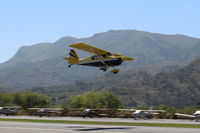 N5503H @ SZP - 1978 Bellanca 8KCAB Super Decathlon, Lycoming AEIO-360 180 Hp, takeoff climb Rwy 22 - by Doug Robertson