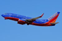 N487WN @ KBOI - Departing BOI. - by Gerald Howard