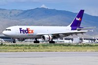 N717FD @ KBOI - Landing roll out on RWY 28L. - by Gerald Howard