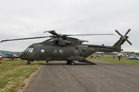 ZJ124 @ EGUD - Westland Merlin HC3 ZJ124/H 28/78 Sqd RAF, Abingdon 5/5/13 - by Grahame Wills