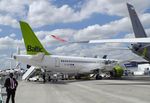 YL-AAS @ LFPB - Airbus A220-300 (Bombardier CSeries) of airBaltic at the Aerosalon 2019, Paris - by Ingo Warnecke