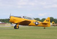 N166WR @ KOSH - North American T-6G - by Mark Pasqualino