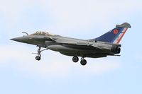 37 @ LFRJ - Dassault Rafale M,  On final rwy 26, Landivisiau naval air base (LFRJ) - by Yves-Q