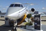 N550GD @ LFPB - Gulfstream G V-SP (G550) at the Aerosalon 2019, Paris - by Ingo Warnecke