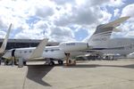 N600G @ LFPB - Gulfstream G VII (G600) at the Aerosalon 2019, Paris - by Ingo Warnecke