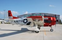 N462NA @ KSBM - North American T-28C - by Mark Pasqualino