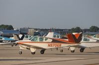 N9706R @ KRFD - Beech M35 - by Mark Pasqualino