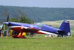 F-TGCJ @ LFFQ - Extra EA-330SC of the équipe de voltige de l’Armée de l’air (EVAA) at the meeting aerien 2019, La-Ferte-Alais - by Ingo Warnecke