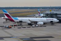 OO-SFK @ EDDL - Eurowings A333 being prepared for a trans-Atlantic flight. - by FerryPNL