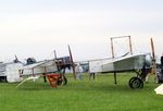F-AZPG @ LFFQ - Bleriot XI-2 replica at the meeting aerien 2019, La-Ferte-Alais - by Ingo Warnecke