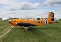 N34SZ @ KOSH - Beech T-34A - by Mark Pasqualino