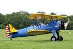 N43SV @ LFFQ - Boeing (Stearman) E75 at the meeting aerien 2019, La-Ferte-Alais - by Ingo Warnecke