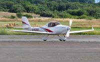G-ROWA @ EGFH - Visiting Aquila A210. - by Roger Winser