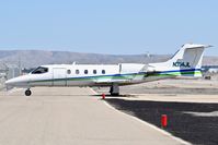 N314JL @ KBOI - Taxiing onto the north GA ramp. - by Gerald Howard