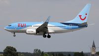 OO-JAL @ EBBR - Landing at Brussels.