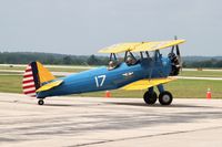 N4813V @ KJVL - PT-13D 42-17163 - by Glenn E. Chatfield