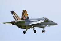 J-5011 @ LFRJ - McDonnell Douglas FA-18C Hornet, On final rwy 08, Landivisiau Naval Air Base (LFRJ) Tiger Meet 2017 - by Yves-Q