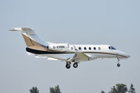 G-KRBN @ EGSH - Landing at Norwich. - by Graham Reeve