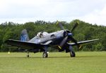 F-AZEG @ LFFQ - Vought F4U-5NL Corsair at the meeting aerien 2019, La-Ferte-Alais - by Ingo Warnecke