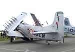 F-AZHK @ LFFQ - Douglas AD-4N (A-1D) Skyraider at the meeting aerien 2019, La-Ferte-Alais - by Ingo Warnecke