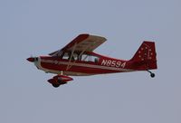 N8594 @ KOSH - Bellanca 7GCBC - by Mark Pasqualino