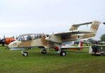 F-AZKM @ LFFQ - North American OV-10B Bronco at the meeting aerien 2019, La-Ferte-Alais - by Ingo Warnecke