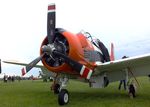 F-AYVF @ LFFQ - North American T-28B Trojan at the meeting aerien 2019, La-Ferte-Alais