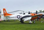 F-AYVF @ LFFQ - North American T-28B Trojan at the meeting aerien 2019, La-Ferte-Alais