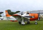 F-AYVF @ LFFQ - North American T-28B Trojan at the meeting aerien 2019, La-Ferte-Alais - by Ingo Warnecke