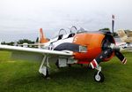 F-AYVF @ LFFQ - North American T-28B Trojan at the meeting aerien 2019, La-Ferte-Alais