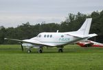F-GJCR @ LFFQ - Beechcraft E90 King Air at the meeting aerien 2019, La-Ferte-Alais - by Ingo Warnecke