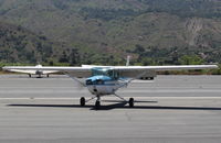 N704JH @ SZP - 1976 Cessna 150M, Continental O-200 100 Hp, taxi off the active - by Doug Robertson