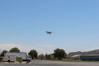 N704JH @ SZP - 1976 Cessna 150m, Continental O-200 100 Hp, on final Rwy 22 - by Doug Robertson