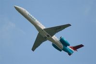 LX-LGX @ LFPG - Embraer EMB-145LU (ERJ-145LU), Take off rwy 27L, Roissy Charles De Gaulle airport (LFPG-CDG) - by Yves-Q