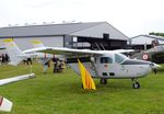 F-HCRF @ LFFQ - Cessna (Reims) F337G Super Skymaster, displayed as O-2 of the SVAF, at the meeting aerien 2019, La-Ferte-Alais - by Ingo Warnecke