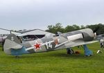 F-AZNN @ LFFQ - Yakovlev Yak-11 (converted to single seater) at the Meeting Aerien 2019, La-Ferte-Alais - by Ingo Warnecke