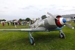 F-AZNN @ LFFQ - Yakovlev Yak-11 (converted to single seater) at the Meeting Aerien 2019, La-Ferte-Alais - by Ingo Warnecke