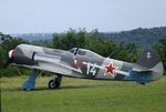 F-AZNN @ LFFQ - Yakovlev Yak-11 (converted to single seater) at the Meeting Aerien 2019, La-Ferte-Alais - by Ingo Warnecke